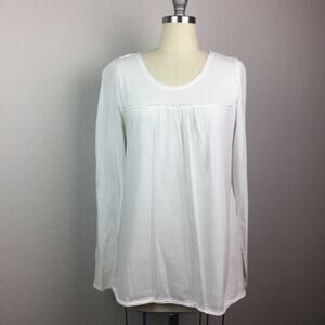 • KIRRA • Bright White Long Sleeved Tee